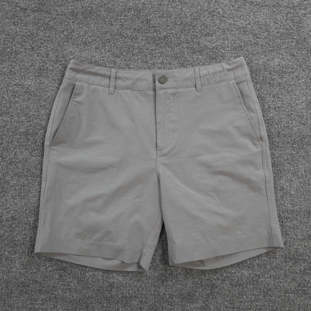 Faherty Shorts Mens 30 Gray All Day 8in Stretch Chino Casual Summer Performance